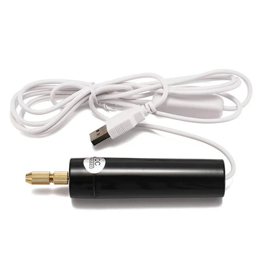Drilling Electric Tool - Light Power Electric Mini Hand Drill Set, 0.7-1.2mm Micro Aluminum Portable Handheld Drill Set for Trimming, Cutting, Drilling,