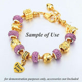 PREMIUM SNAKE BRACELET CHAIN FOR RAKHI AND BANDS ( ONLY CHAIN )6.5" / 17CM