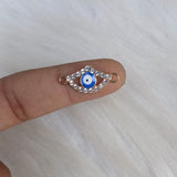 GOLD EVIL EYE CHARM FOR RAKHI AND BRACELET