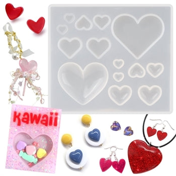 14 heart cavity mould