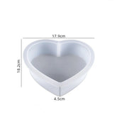 7inch Heart deep silicon mould