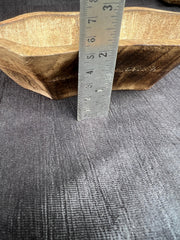 WOODEN  STAR  BOWL FOR CANDLE  MAKING    (8X4 INCHES