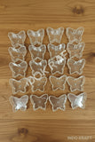 Polycarbonate T-Light Cups - BUTTERFLY (20pc )