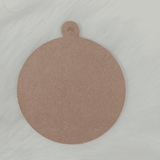 6" MDF HANGING TOP HOLE