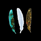 6 Inch feather book mark mould