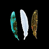 6 Inch feather book mark mould
