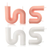 S SHAPE CANDLE MOULD