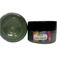 DARK GREEN PEARL MICA POWDER 20 GRAM