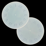 roman number clock mould