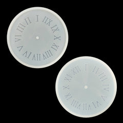 roman number clock mould