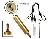 Drilling Electric Tool - Light Power Electric Mini Hand Drill Set, 0.7-1.2mm Micro Aluminum Portable Handheld Drill Set for Trimming, Cutting, Drilling,