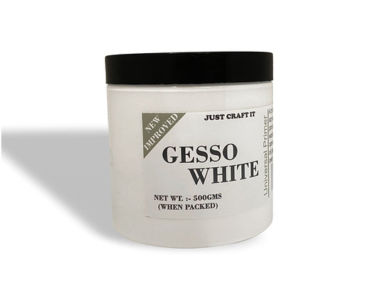 ACRYLIC GESSO WHITE BOTTLE