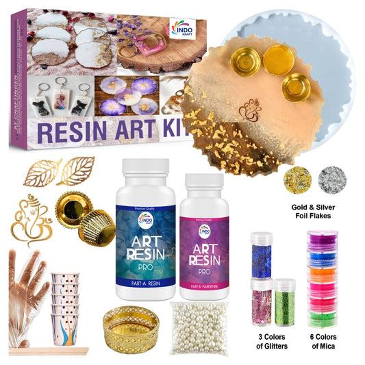 Resin Pooja Thali Making Kit – Create Your Own Stunning Pooja Thali