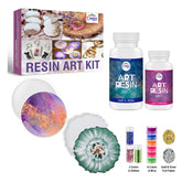 Resin Art Coaster Making Kit – Create Your Own Unique Coasters