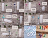 Resin Casting Mould Diy Craft Tool for Jewellery Pendant (Clear) - Pack of 10