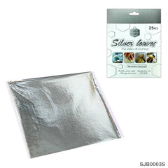 SILVER LEAVES FOIL SHEET