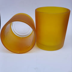 YELLOW CANDLE JAR