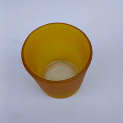 BIG YELLOW CANDLE JAR