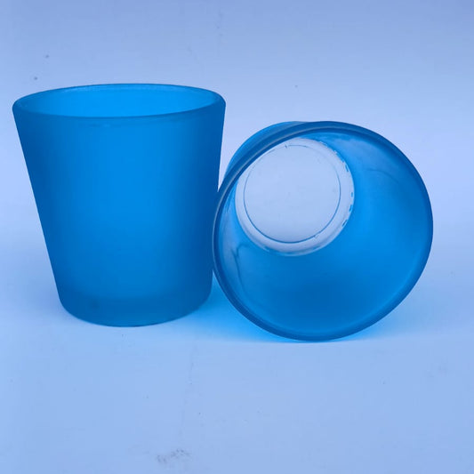 BIG BLUE CANDLE JAR
