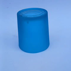 small BLUE CANDLE JAR