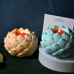 Jubepk Flower Tealight Holder Mould SM0840