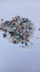NATURL PEBUELS / OCEAN MIX STONE FOR RESIN OCEAN THEME