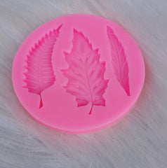 HBR1417 3 CAVITY LEAF PINK MOULD