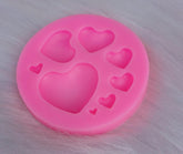 HBR1436 8 CAVITY HEART MOULD