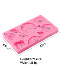 FRUIT SILICON PINK MOULD /MOLD (HBR203