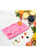 FRUIT SILICON PINK MOULD /MOLD (HBR203