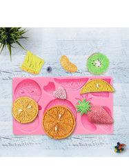 FRUIT SILICON PINK MOULD /MOLD (HBR203