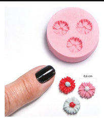 HBR2211 SMALL PINK 3D FLOWER MOLD/MOULD