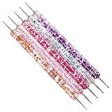 5Pc Acrylic 2 Sided Embossing Tool & Nail Art Tool 25035