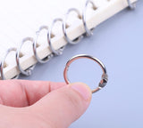 DAIRY RING AND KEY RING SILVER 19MM/25MM/32MM