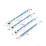 4 Pcs Modeling Ball Tools, 8 Ball Stainless Steel Dotting Modeling Tools Clay Ceramics Pottery Carving Tool Embossing Sculpting Set