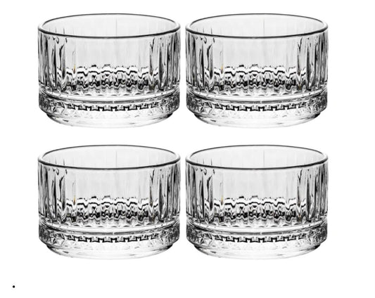 W208 PREMIUM CANDLE JAR SET OF 4PC