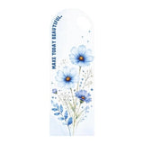 Floral Bouquet Flower Card with Handle – Good Things Take Time Design – 5 Pcs Pack