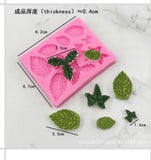 J156232 PINK LEAF MOLD/MOULD