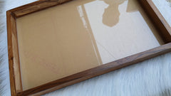 RECTANGLE TEAK WOOD FRAME 12x16''