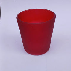 RED CANDLE JAR