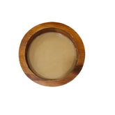 ROUND TEAK WOOD FRAME SET OF 3PC