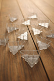 Polycarbonate T-Light Cups - CHRISTMAS TREE (20pc )