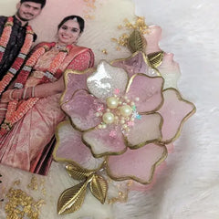 5 in 1 3D FLOWER Silicone Mould Casting DIY Mould Epoxy Resin Molud -1 PC