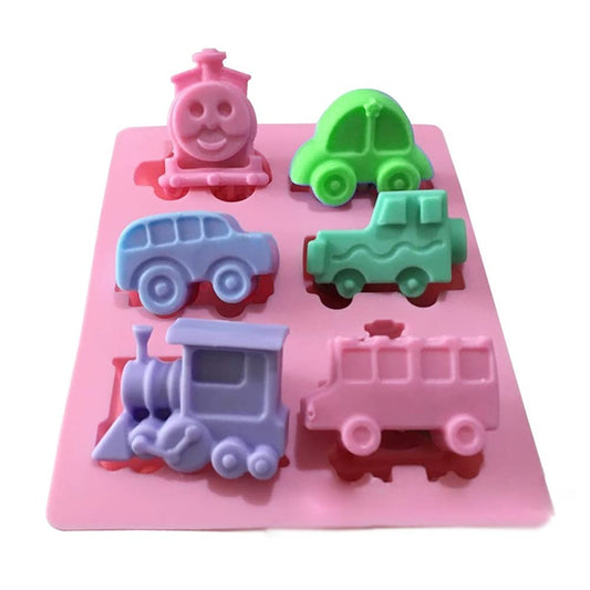 6 cavity train car mould/mold