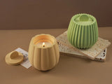 ROUND STRIPE CANDLE MOULD STORAGE BOX SM1418