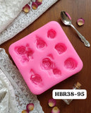 HBR3895 7 CAVITY ROSE MOULD