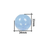 34Mm X 33Mm Ball & Candle Mould ( SM0036 )