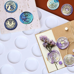 30 Cavity Round Wax Seal Mould SM0204