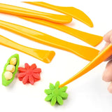 6pcs Yellow Handle Sculpting Clay Tool 68115