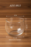 ADX8813 BORO CANDLE GLASS JAR